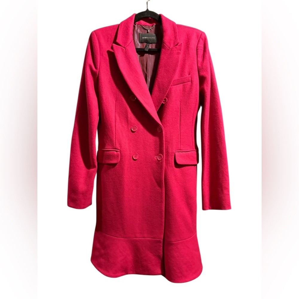 BCBGMazAzria Wool/Cashmere Blend Coat Size Medium